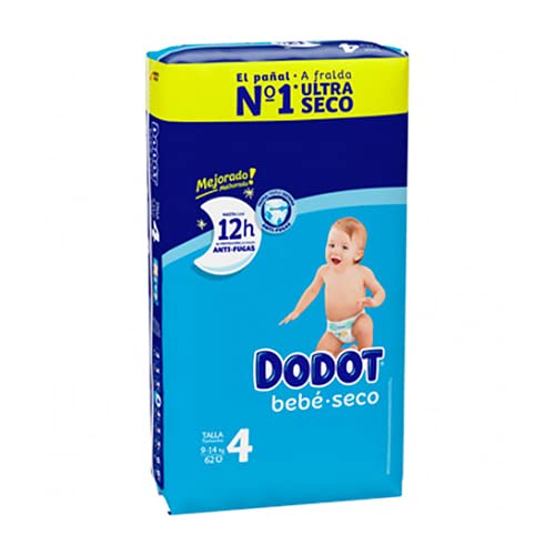 Dodot Mainline Value Pack Talla 4 62 Uds.