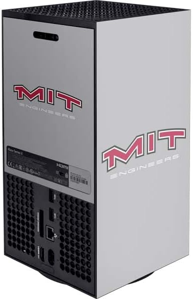Skinit Decal Gaming Skin Compatible with Xbox Series X Digital Edition Console - Officially Licensed Massachusetts Institute of Technology MIT Engineers Grey Design