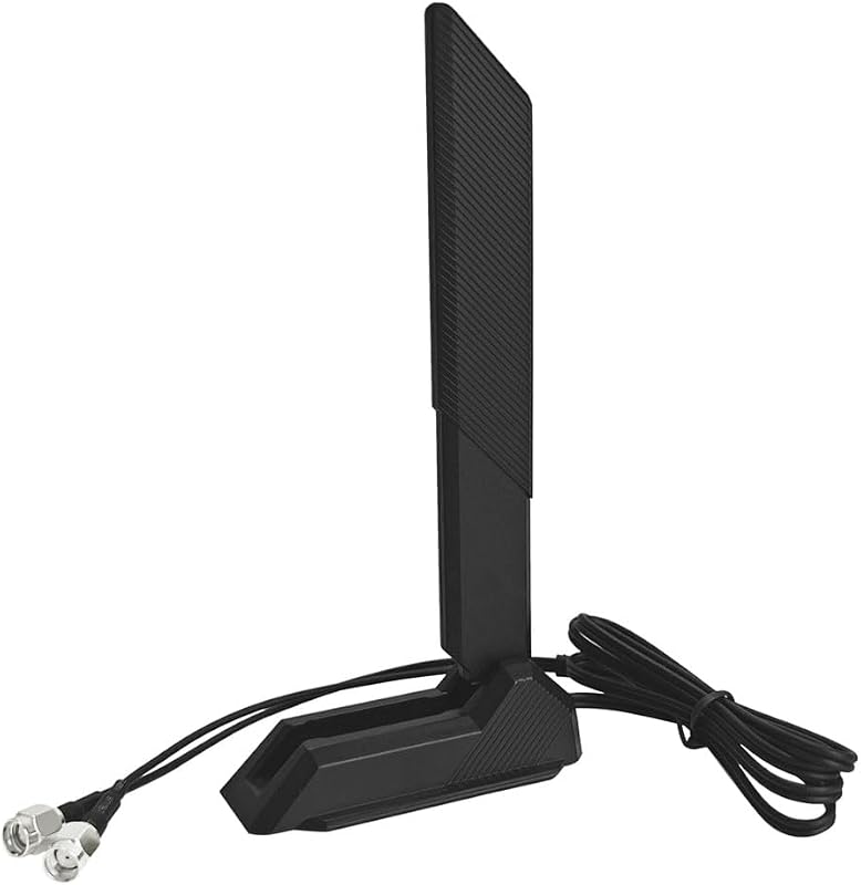 ZAHARA External Tri Band Antenna Magnetic Base Replacement for PC Desktop Computer Asus Rog Strix Gigabyte Gaming Motherboard Card