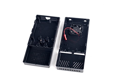Summitlink Black Case with Fan for ADS-B Raspberry Pi Stratux DIY Kit, Matte Finish Tool Free Assembly (Does not fit AHRS) - Thumbnail 3