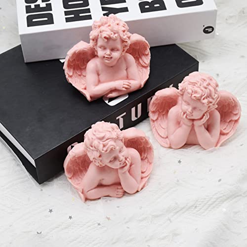 Moule à bougie 3D silicone bébé savon gâteau plâtre - 3
