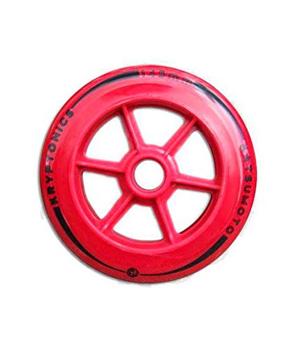 Kryptonics des Roues Scooter Katsumoto 145 mm Trottinette Mixte Adulte, (Rouge)