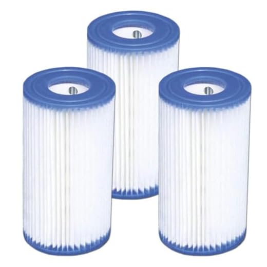 Intex Swimming Pool Easy Set Type A Replacement Filter Pump Cartridge (3 Pack)