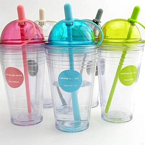 Alien Storehouse Creative Transparent Sport Personal Water Bottle 560ml 20 Ounce - Bleu - Image 3