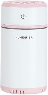 Ysss Humidificador de extracción Nuevo hogar Purificador de Aire Color Luz Ambiente Humidificador de luz,Rosado
