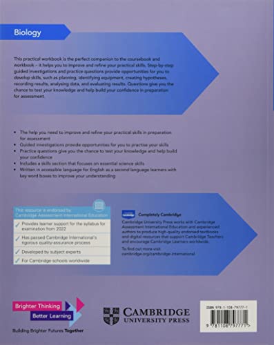 Cambridge International AS & A Level Biology Practical Workbook - Image 2