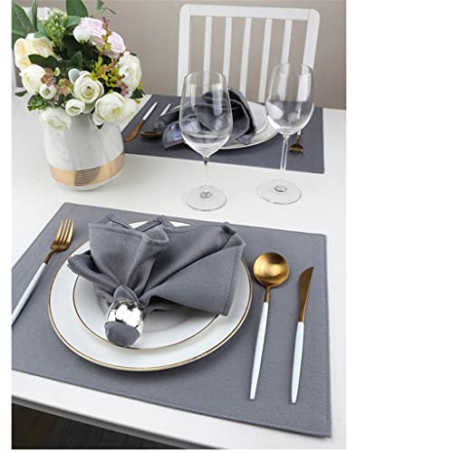 Nappe en lin avec serviettes de table lot de 4 pour habiller vos réceptions