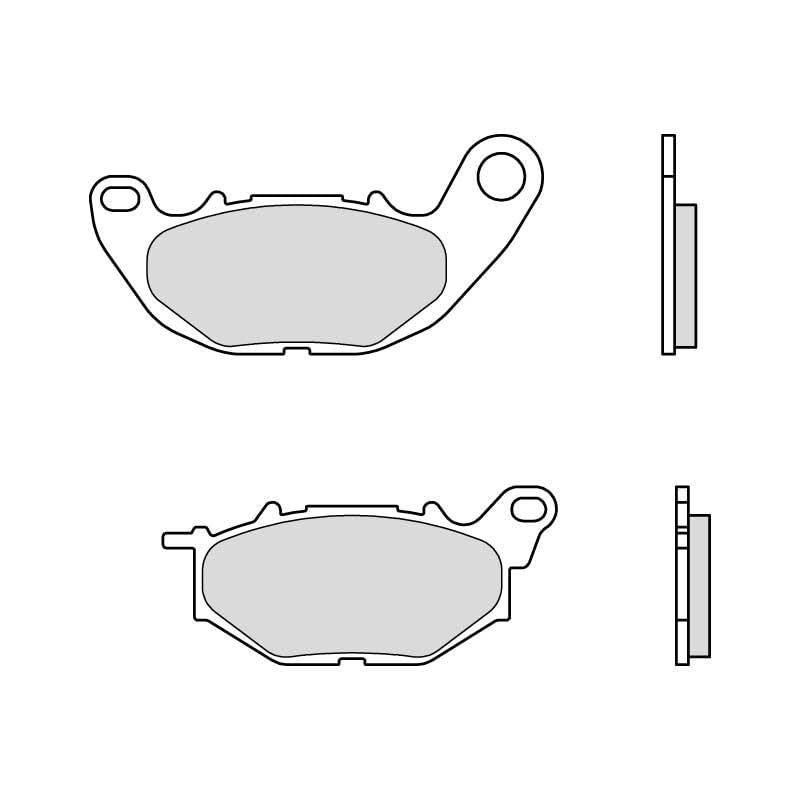 Plaquettes de freins BREMBO prestige italien 07YA52CC YAMAHA X-MAX