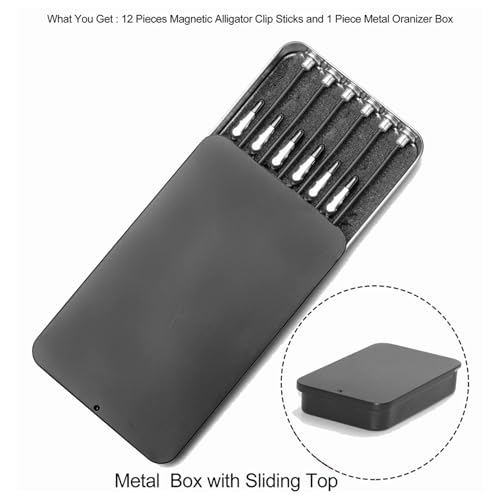 Pinces crocodiles magnétiques pliables et supports de peinture contre les coulures