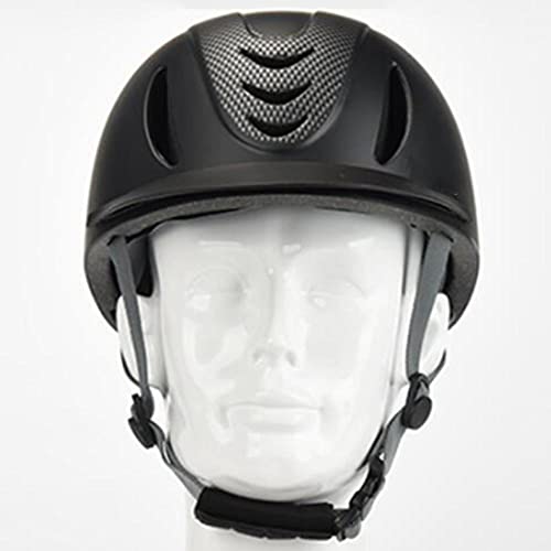 Casco de equitación regulable 56-60 cm con protección contra impactos para ciclistas 6