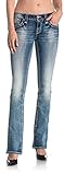 rock revival jeans hamburg Faux Klappentasche Rock Revival - - Greer B225 Bootcut Jeans für Damen, 31, B225