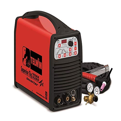 TELWIN TE-816101 - Soldador inverter superior tig 322 ac/dc hf/lift 400v+acc