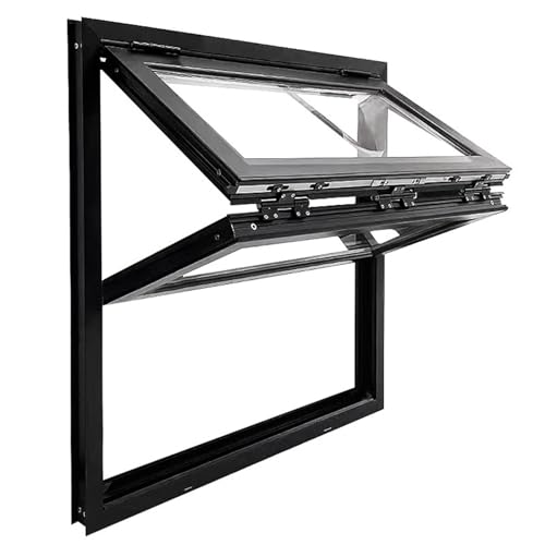XILYZMO Costumbre Doblar Ventanas Batientes, Ventanas Corredizas De Reemplazo para Casas, Ventanas De Servicio, Ventanas Abatibles para Casas
