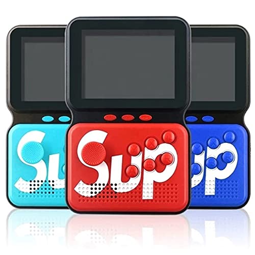 New World 16 +8 Bit Arcade Classic Retro Game Console Sup Handheld Game Box 900 Classic Games Support Game Box Power M3 Game Boy TV Birthday Presents for Kids and Adult Random Color