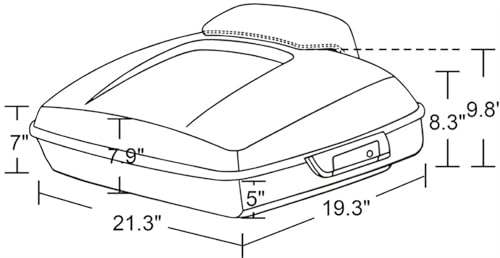 Sac à queue de rasoir pour Harley Road King | Manque de place ? Voici la solution