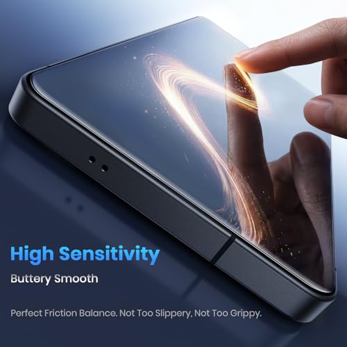 Image of Mr.Shield Align-X Screen Protector for Samsung Galaxy S25 and S24 | (2 Pack) Tempered Glass, 10H Hardness Guard, Military Grade Protection, Easy Install, Case-Friendly, Anti-Static