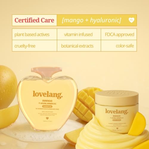 Image of Mango + Hyaluronic Intense Hydration Shampoo with Mask Combo | Deep Hydration & Frizz Control | for Dry, Frizzy Hair | 230ml + 120ml | All Hair Types