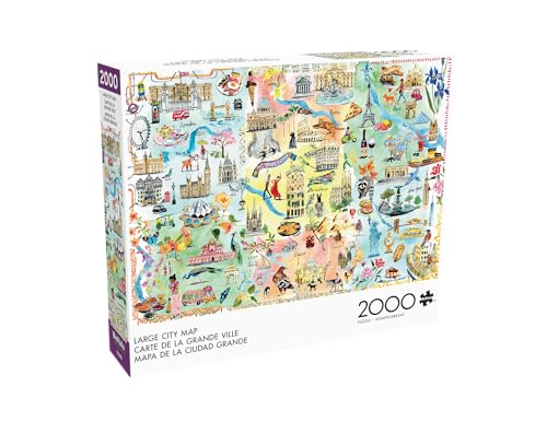 Puzzle de Piezas Mapas 14+ Anos miniatura 3