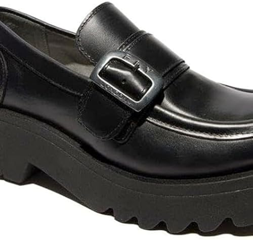 Fly London Women's Loafer, Black, 9.5 | Image 3
