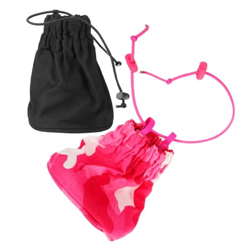 SAFIGLE 2 Máscaras Rizadoras Secador De Pelo Difusor Universal Para Cabello Ondulado Y Rizado Bolsa Para Cinturón Secador De Pelo Pequeño Bolsa De Maquillaje Peine Para Secador De