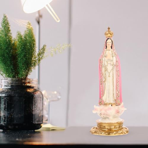Statue Vierge Fatima cadeau religieux idéal pour célébration chrétienne