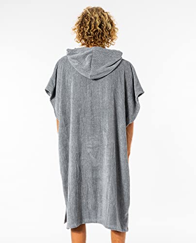 Image of Rip Curl Changing Poncho Hooded Towel, Icons Grey