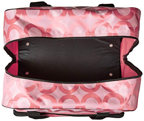 Janome Tote Bag, Canvas,Velcro, Pink - Image 4