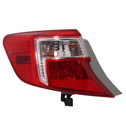 Garage-Pro Tail Light Compatible with Toyota Camry 2012-2014 Mounts on Body Halogen With bulb(s) Driver Side, Outer TO2804114