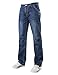 Price comparison product image Demon&Hunter 809 Relaxed Series Men's Loose Fit Relaxed Jeans, 33W / 32L, Dh8009 X Blue X Normal