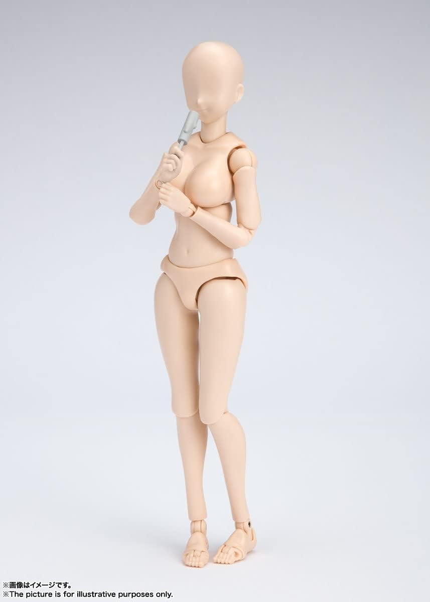 TAMASHII NATIONS - Kentaro Yabuki - Body Chan Edition DX Set (Pale Orange Color Version), Bandai Spirits S.H.Figuarts Action Figure