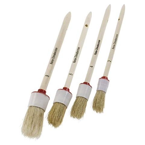 kwb Ring-Pinsel-Set, runde Pinsel f. Lackier-Arbeiten Gr. 2 4 6 und 8 Rund-Pinsel, 4 er Vorteils - Set Cover