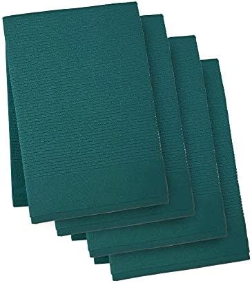 TRIDENT 4 Piece Large Bath Towels Set for Bathroom - Cotton Rich Soft and Plush Highly Absorbent, Quick Dry, Soft Fresh 27" x 52" Towel for Hotel & Spa - Teal