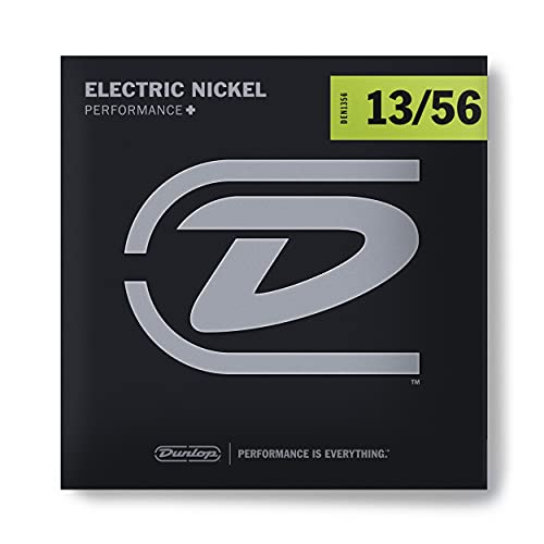 Cordes pour guitare électrique Dunlop DEN1356 Extra Heavy 13-56 Nickel - Les Beatles, Paul McCartney, John Lennon, RIngo Starr, George Harrison Cordes pour guitare électrique Dunlop DEN1356 Extra Heavy 13-56 Nickel