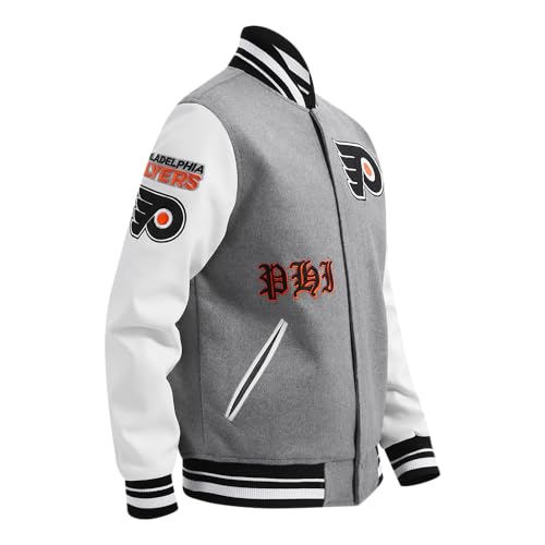 Image of Pro Standard Mens NHL Old English Varsity Jacket
