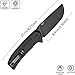 Sitivien ST133 Folding Knife,D2 Blade,Micarta Handle EDC Tool Knife for Outdoor Camping Hiking(Black)