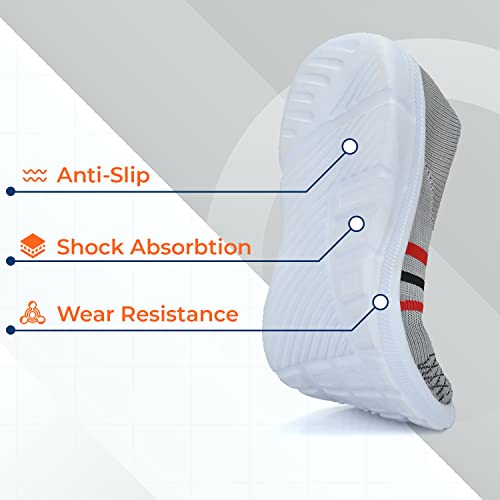Image of Centrino Men's Running Shoe |Men's Lightweight Sports Shoes Memory Foam Cushioned Insole | Running Walking Gym Training Jogging Athletics | Comfortable & Stylish (6071)