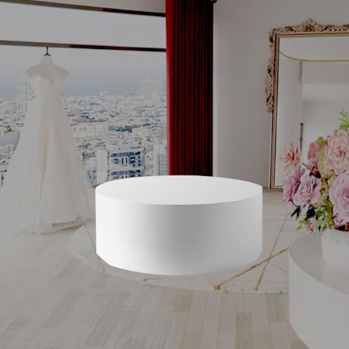 Socle robuste pour vitrine supportant 200 kg plateau blanc - 2