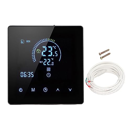 Termostato digitale Smart LCD Display Termostato programmabile Riscaldamento elettrico per Home Office Hotel AC 90V - 240V (Senza wifi)