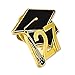 PinMart's Class of 2027 Graduation Cap Pin – 1 Piece