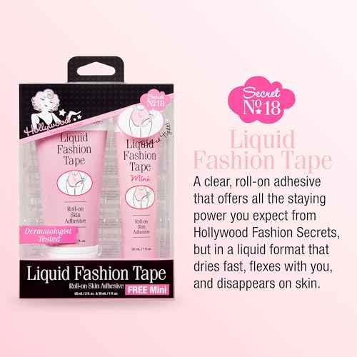 Hollywood Fashion Secrets, Roll On Liquid Fashion Tape, Value Pack