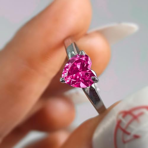 Image of Zarkan 925 Hallmark sterling silver Heart Ring