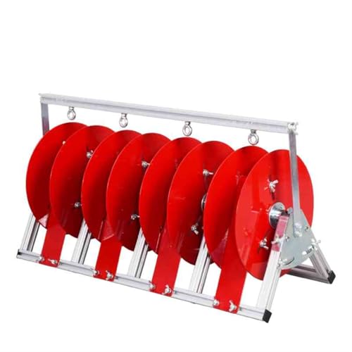 Folding Cable Spool Holder Wire/Cable Distributor Heavy Duty Conduit Display And Storage For Electrical Industrial Retail(4-volumes)