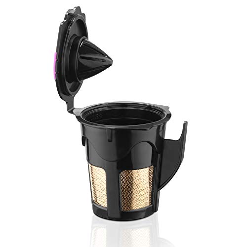 Anself Cápsula de café recarregável de copo reutilizável de aço inoxidável do filtro compatível com