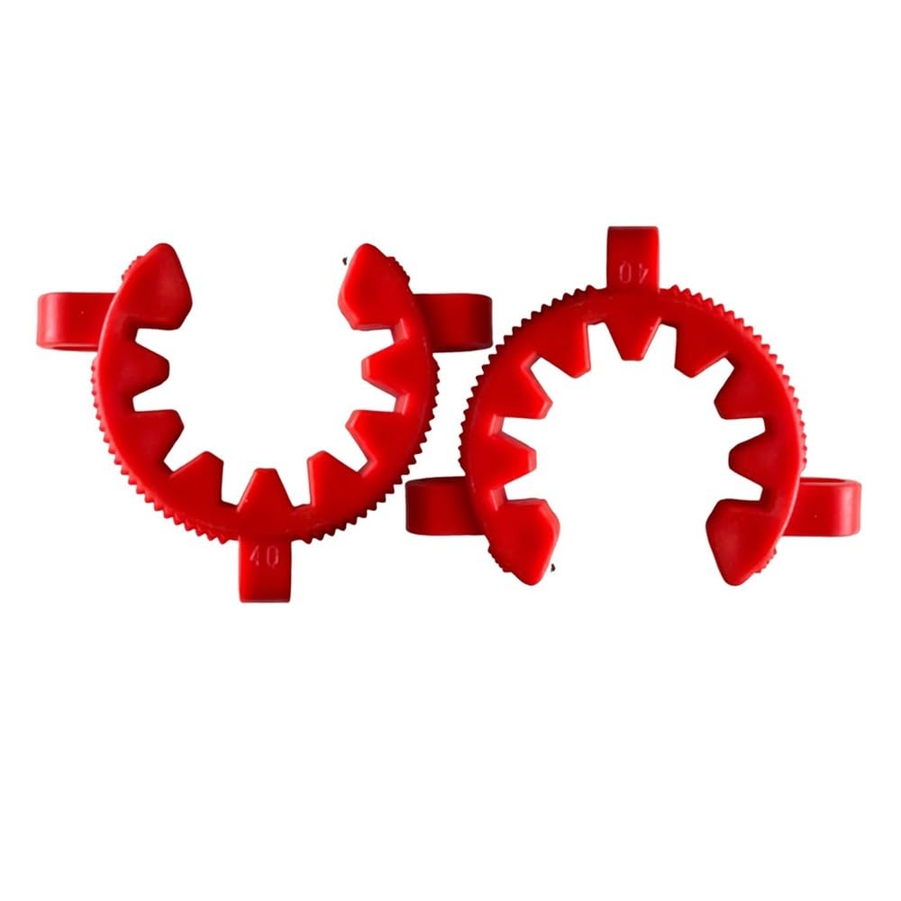 2 Teile/los B40 40# Labor Kunststoff Clamp Clip Keck for 40/38 Glas Joint