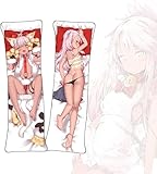 Anime Girl Body Pillow Cover Fate,Astolfo Anime Body Pillow Dakimakura Double Sided Body Pillow Cover,Apocrypha Astolfo Dakimakura Cosplay Manga, (Astolfo-A,S-(20 * 59IN))