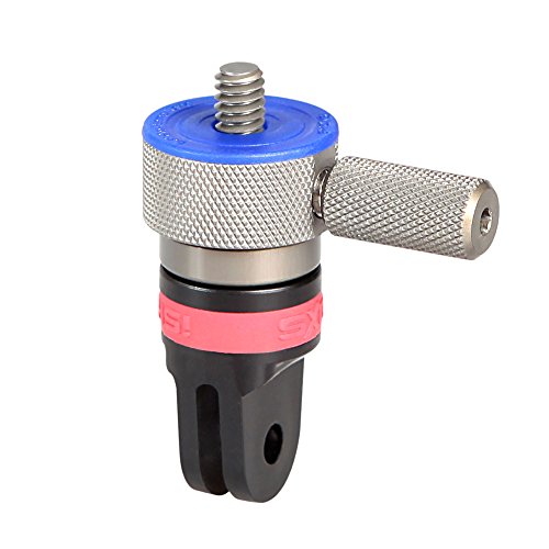 Tête rotule de trépied de rechange en aluminium et fixation universelle GoPro Hero Max