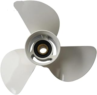 Aluminum Propeller 13 1/4x17-K Fit For 75HP 85HP 90HP 115HP Boat Motor 6E5-45945 6E545945 6E5-45945-01-EL