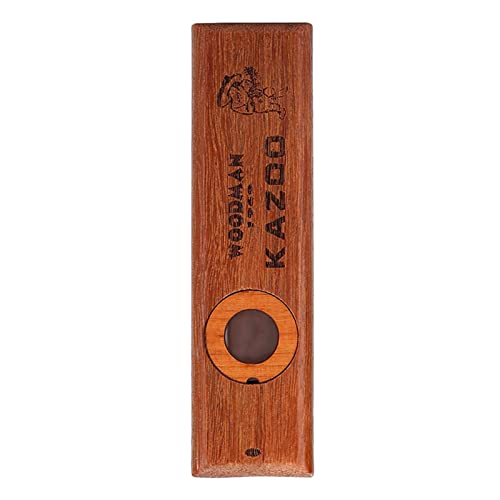 Kazoo durable, Kazoo en bois compact, pour accompagner avec ukulélé pour accompagner avec guitare - Les Beatles, Paul McCartney, John Lennon, RIngo Starr, George Harrison Kazoo durable, Kazoo en bois compact, pour accompagner avec ukulélé pour accompagner avec guitare