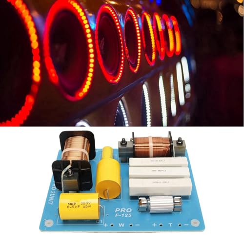 Diviseur de fréquence 2 voies pour haut-parleur de conférence 800W filtre audio passif