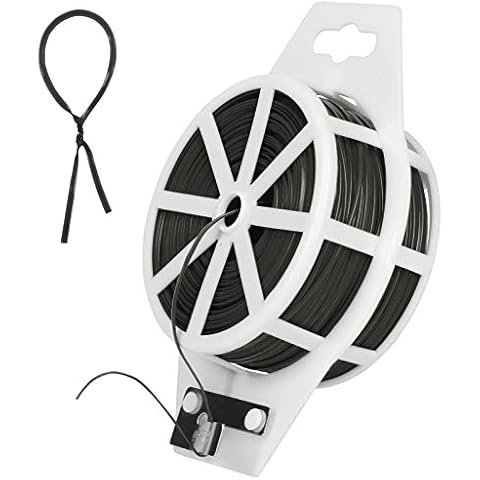 tenn well 328 Feet Garden Wire with Cutter Cover